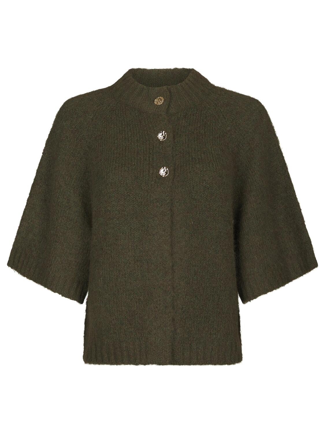 Benuta Fluffy cardigan - Army